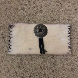 Hand made cowhide wallet